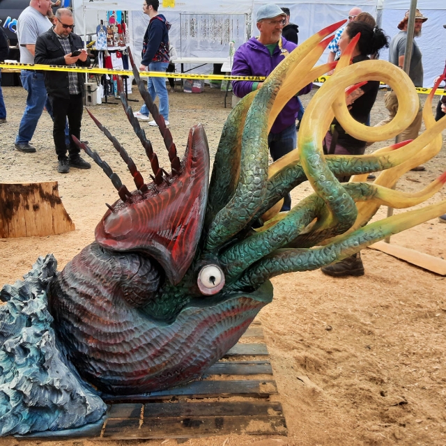 Competition Wood Sculptures